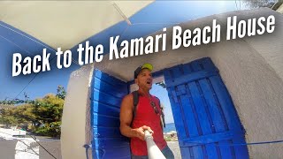 BACK TO THE KAMARI BEACH HOUSE - A return to Santorini