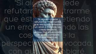 Lo que busco es la verdad - Marco Aurelio  #estoico #liderazgoestoico #fraseestoica