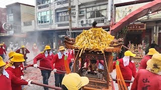 「新港奉天宮金虎爺總會」香案恭迎「新港奉天宮」天上聖母元宵祈安遶境大典