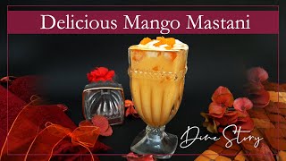 Mango Mastani in 2 mins | How to make Mango easy Mastani | Quick Homemade Cold Beverage |