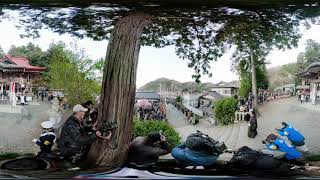 小鹿野町飯田の鉄砲祭り2018 お立ち神事 360度動画