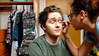 Marksman Gets His Makeup Done!