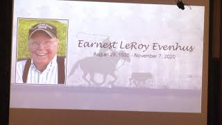 Earnie Evenhus Memorial Service