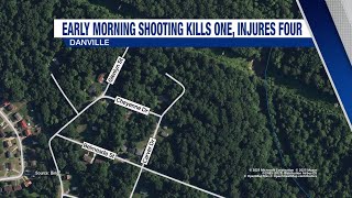 Danville Shooting Leaves 1 Dead, 4 Hospitalized