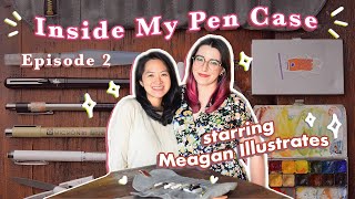 Inside My Pen Case with Meagan Illustrates