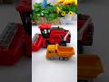 Agricultural machinery toy harvester model inertia farmer's car tractor #dumptruck #harvesting #toy