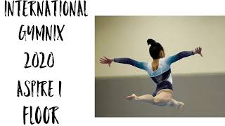 Aspire 1 Floor | International Gymnix 2020 | Cassandra Principe