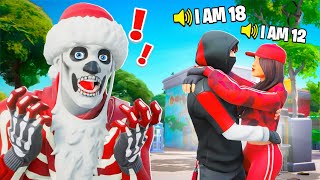 Asking Party Royale Couples Their AGE But Then This Happen.. !! ( Fortnite) #1