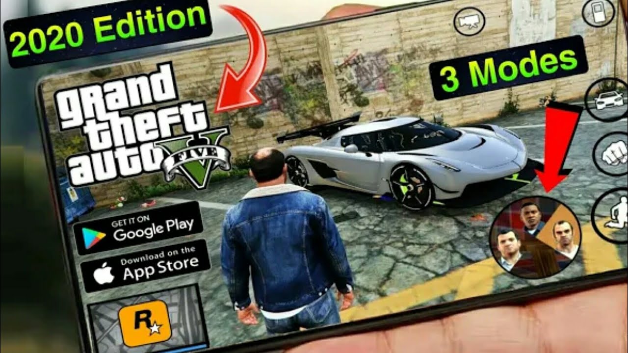 How To Install And Play GTA 5 On Android Device | GTA V | Antonio ...