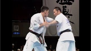 【新極真会】第23回全日本ウエイト制大会中量級決勝戦　平山竜太郎vs山田一仁   SHINKYOKUSHINKAI