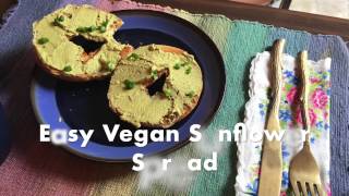 Easy Vegan Creamy Sunflower Spread