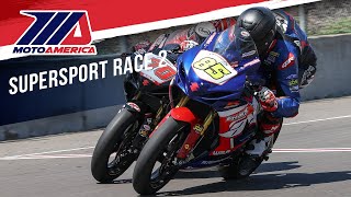 Supersport Race 2 at Laguna Seca - FULL RACE | MotoAmerica