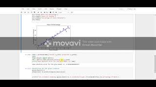 Prediction of Values using Linear Regression in Python