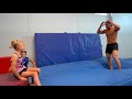 GIANT Bodybuilder Tries Gymnastics WHILE WATCHING