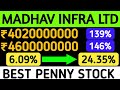 Best Penny Stocks to Buy | Madhav Infra Projects Share Latest News | Madhav Infra Projects Limited