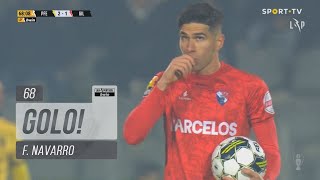 Goal | Golo F. Navarro: Paços de Ferreira 2-(1) Gil Vicente (Liga 22/23 #18)