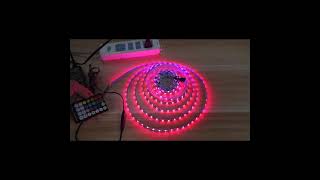 5mm Wide RGB 5050 LED Strip Lights - superlightingled