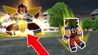 MY FRIEND TURNED INTO OOZARU, THE GIANT MONKEY, IN MINECRAFT!! (DRAGON BALL)