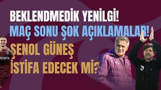 Beklenmedik yenilgi! Ertuğrul Doğan ve Şenol Güneş istifa mı ediyor?! #trabzonspor