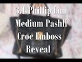 3.1 Phillip Lim Medium Pashli Croc Embossed