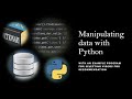 Python dictionaries: how to use them to manipulate data