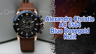 AC 6564 UNBOXING AND REVIEW ALEXANDRE CHRISTIE PRIA AC 6564 BLUE ROSEGOLD