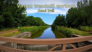 Ultimate Virtual Running Adventure with Riverside Trail Running in 4K - Perfect Treadmill Workout!