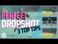 TOP 3 TIPS TO PERFECT YOUR DROPSHOT | Tennis Lesson | Tennis Coaching | PH Tennis