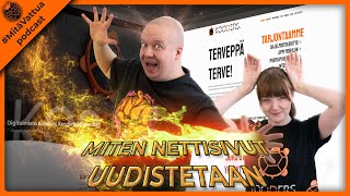 Miten nettisivut uudistetaan - #MitäVattua podcast #359