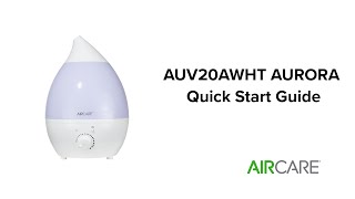 AURORA AUV20AWHT Quick Start Guide