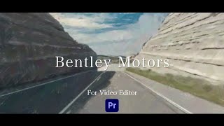 綺麗に繋げるトランジションの編集方法 : [PremierePro × Bentley Motors]