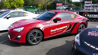 ProFormance Racing School Scion FR-S Race Cars (Toyota 86) At Pacific Raceways, Kent, Washington