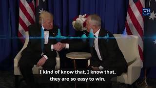 Australian PM Malcolm Turnbull caught on leaked tape mocking Donald Trump