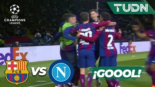 ¡SENTENCIA! Lewandowski pone el GOL | Barcelona 3-1 Napoli | UEFA Champions League 2023/24 - 8vos