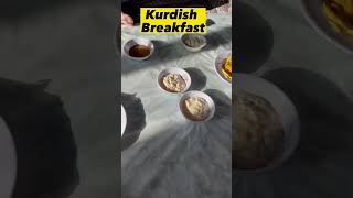 Traditional breakfast kurdistan #shorts
