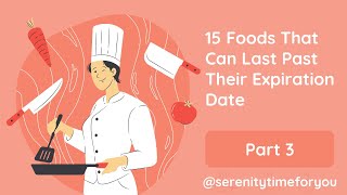 15 Foods That Can Last Past Their Expiration Date - Part: 3 #shorts