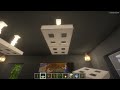 minecraft how to build a large modern house tutorial 35 마인크래프트 건축 대형 모던하우스 인테리어