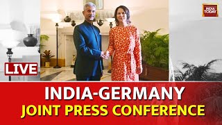 Watch Live: S Jaishankar Press Conference LIVE | EAM Jaishankar & German FM Address Media