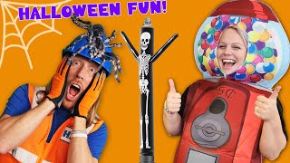 Halloween Fun with Handyman Hal and Heather | Skeletons, Pumpkins and Halloween Costumes for Kids