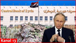 The new Syrian government took back tons of money from Russia and imposed another ban on Putin