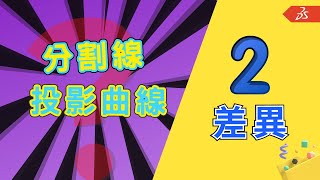 【solidworks教學】分割線和投影曲線的2個差異