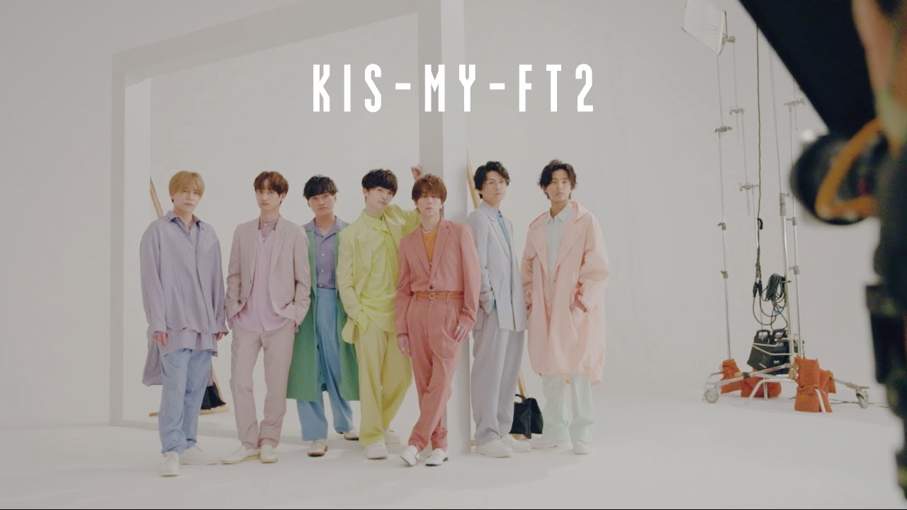 【Behind The Scenes】Kis-My-Ft2 /「Two As One」ジャケット写真撮影 - YouTube