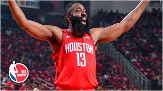 James Harden’s triple-double powers Rockets to 2-0 series lead vs. the Jazz | NBA Highlights