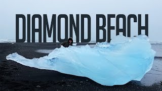 HUGE ICEBERG! Iceland 冰岛自驾 | Diamond beach 钻石冰沙滩 | Jokulsarlon glacier lagoon 冰河湖 | Zodiac Boat Tour