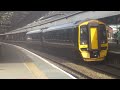 that is a swr class 159014 and gwr train class 158767 in salisbury