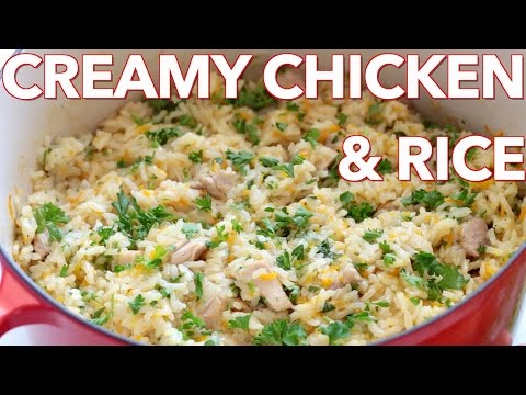 Dinner: Creamy Chicken and Rice - Natasha's Kitchen Dinner: Creamy Chicken and Rice - Natasha's Kitchen
