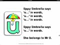 uppy umbrella letterland full hd song