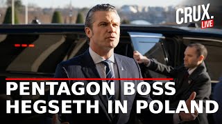 LIVE Military Welcome For Pete Hegseth At Polish Defense Ministry In Warsaw | US News | Trump Latest