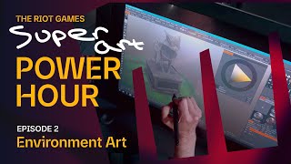 Designing Environment Art in Gaming - Super Art Power Hour Ep. 2