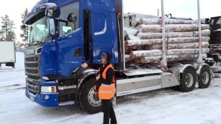 Scania Winter – a near arctic test event